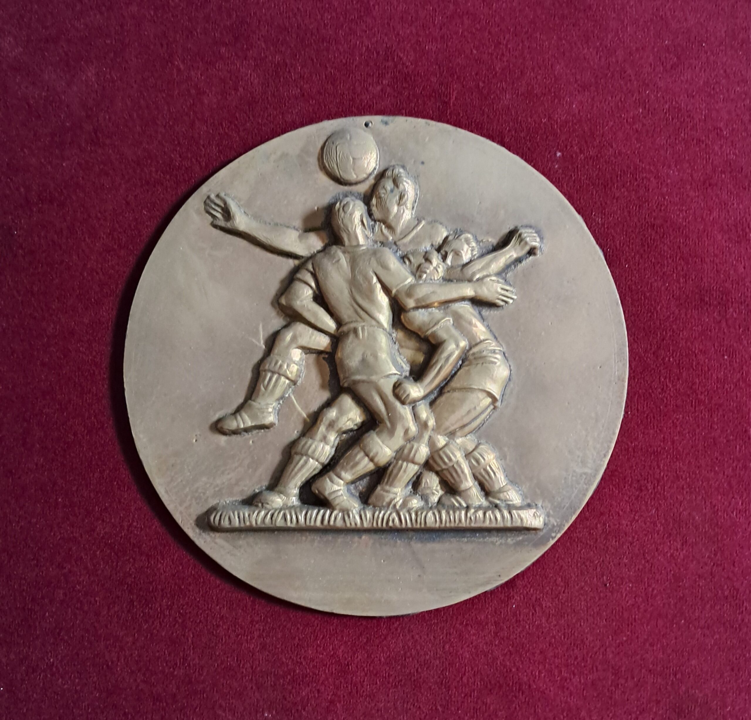 n. 1290 – Bronzo per medaglia ”F.I.G.C.” anno 1957